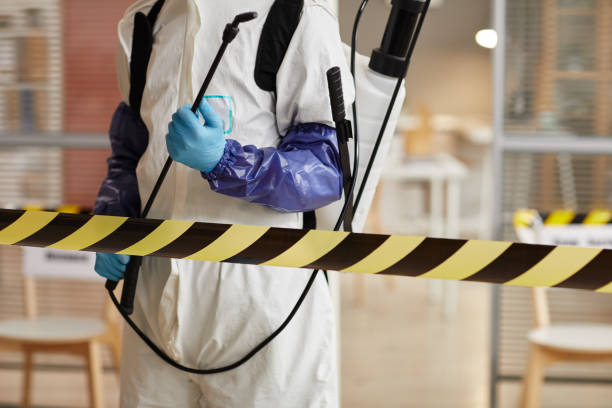 Professional Biohazard technician working in Glendale, WI